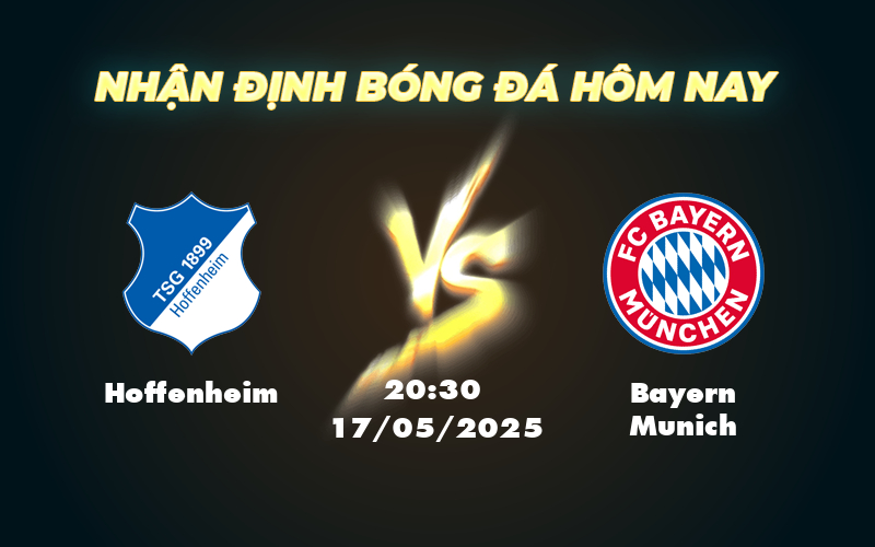 Soi kèo Hoffenheim vs Bayern Munich Đẳng cấp vượt trội của Hùm Xám 1 hoffenheim bayern munich 17 05 bundesliga